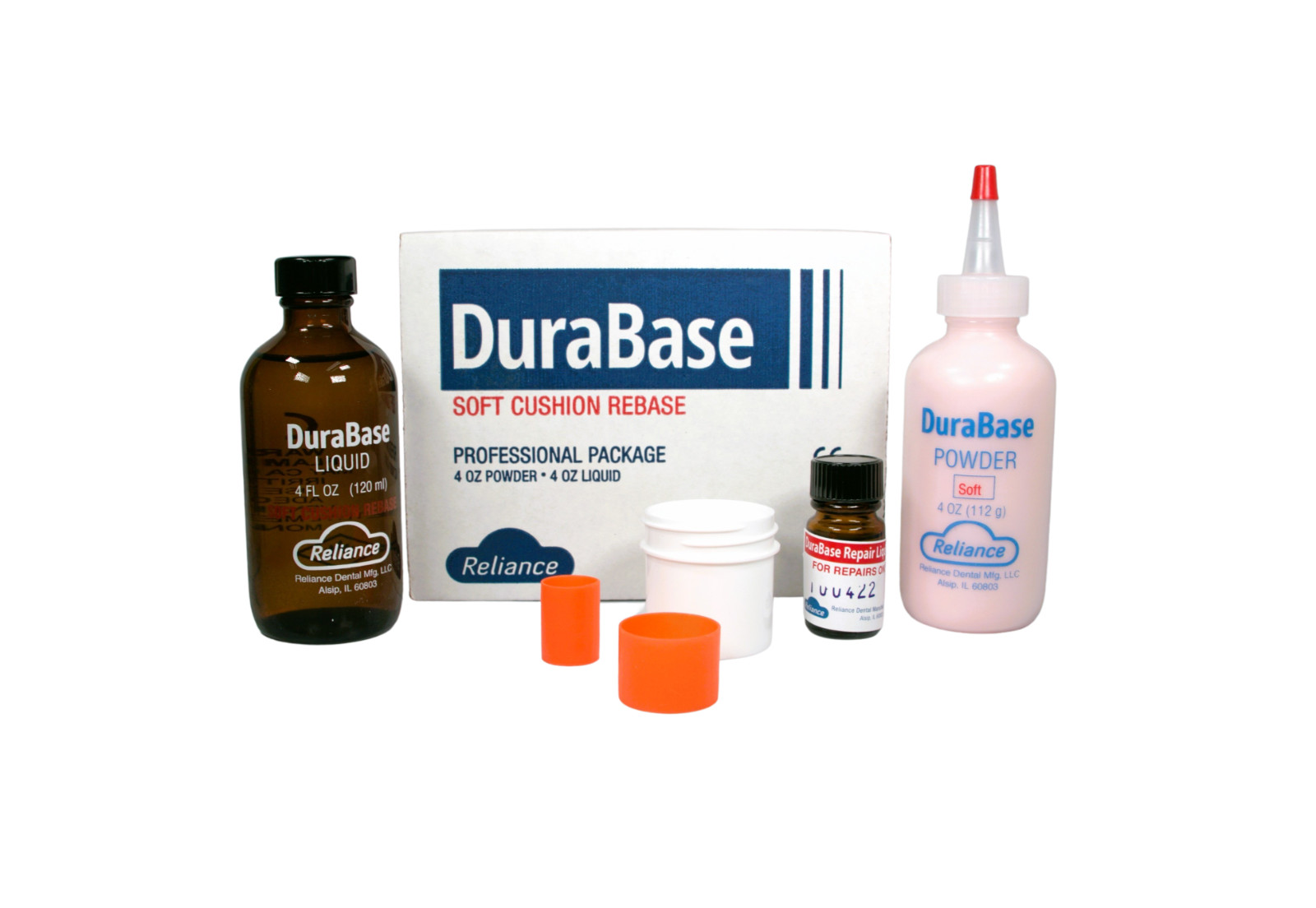 Dental Denture Soft Chairside Reline Tissue Conditioner Acrylic Rebase Repair