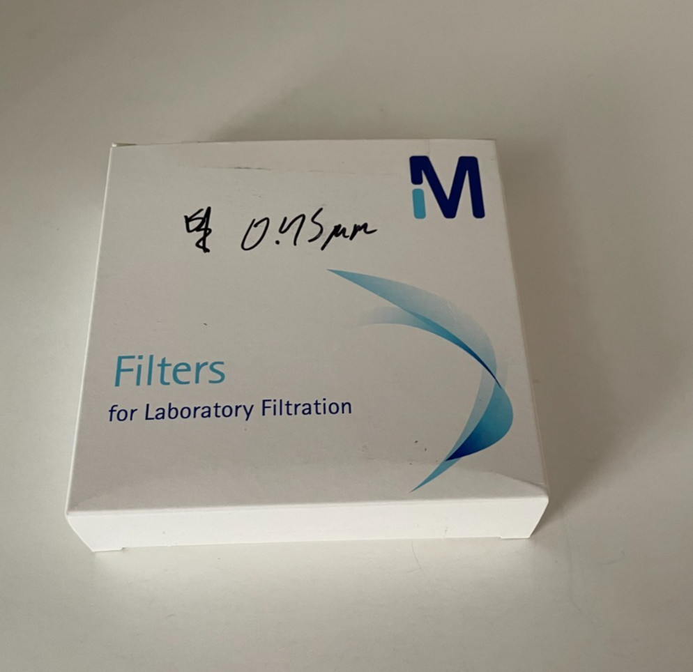 FILTERS, Millipore Durapore PVDF Membrane 0.45µm 90mm, 49ct, HVLP09050, NEW OPEN
