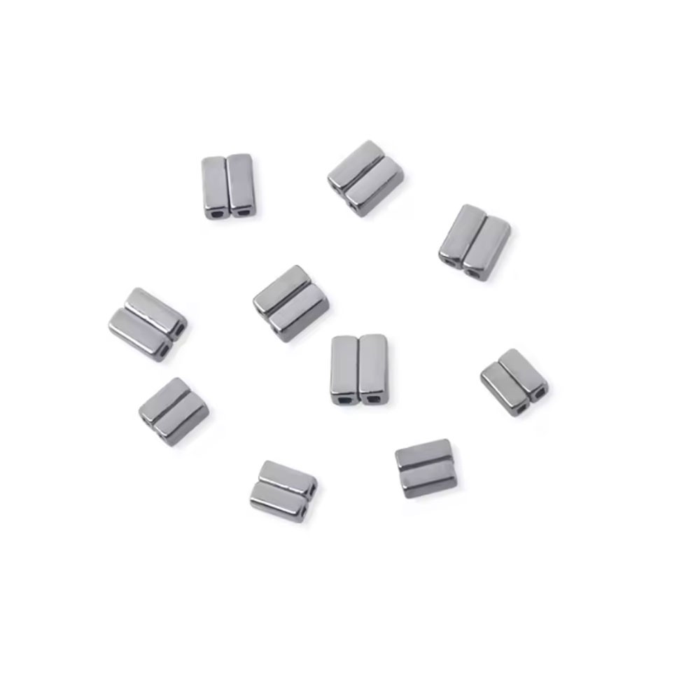 Dental Orthodontic Accessory Crimpable Hook Double Tube/ Cross Type 10pcs/bag