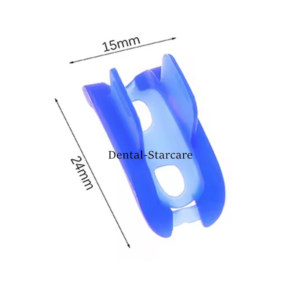 Dental Mini Rubber Dam Silicone Gingival Guard Protection Clamp Holder Autoclave