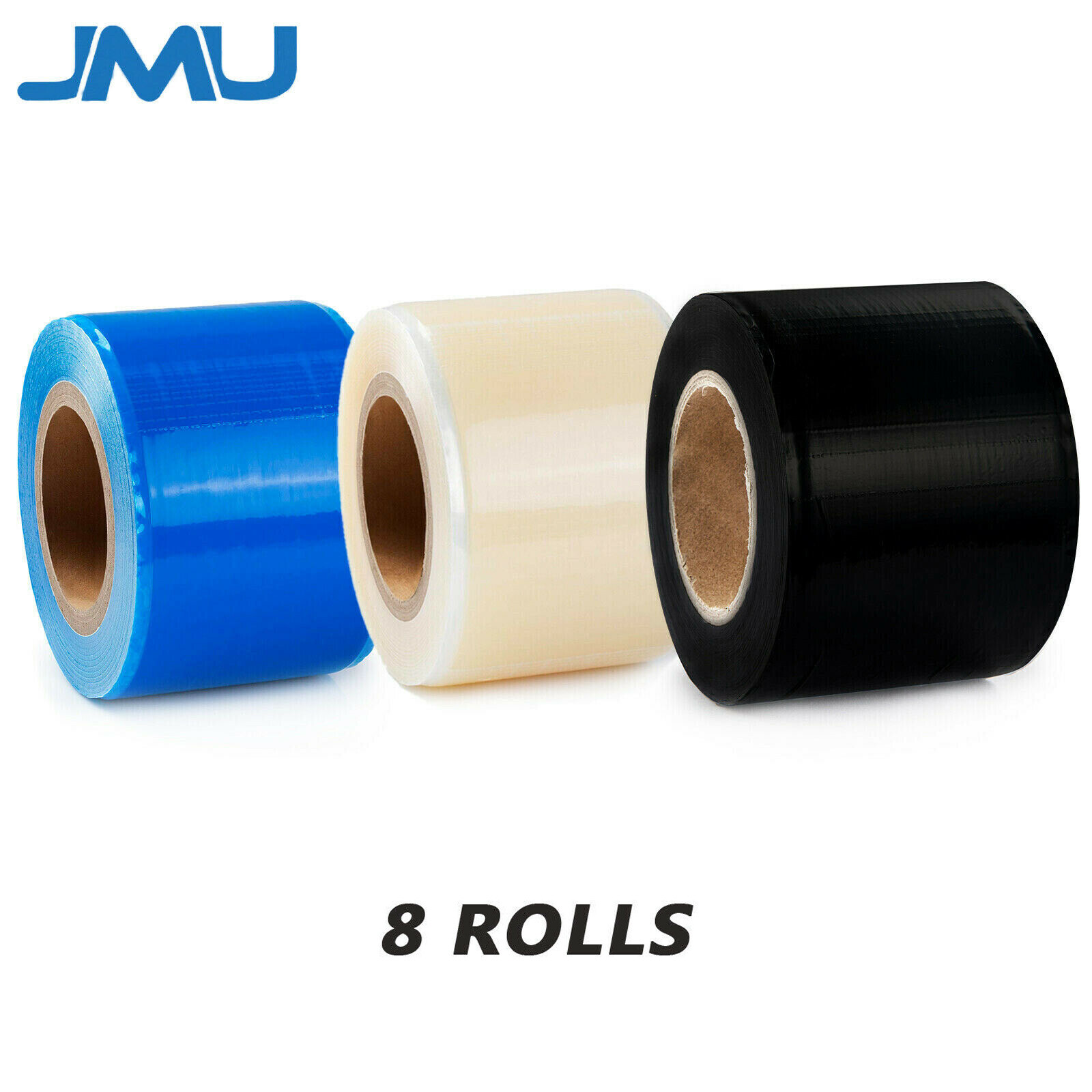8 ROLLS Dental Medical Tattoo Barrier Film Roll Tape 1200 Perforted Sheets 4″x6″