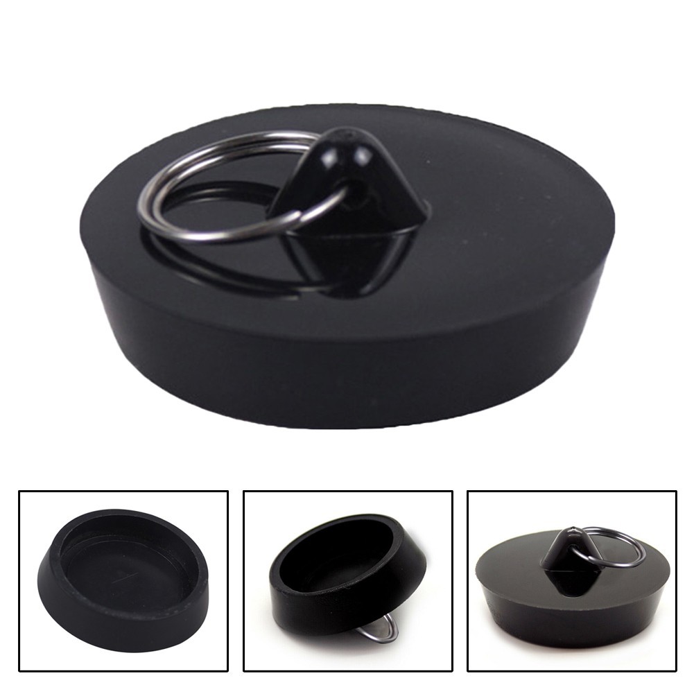 Rubber Sink Stopper for Kitchen and Bathroom Drains Long Lasting and Effective