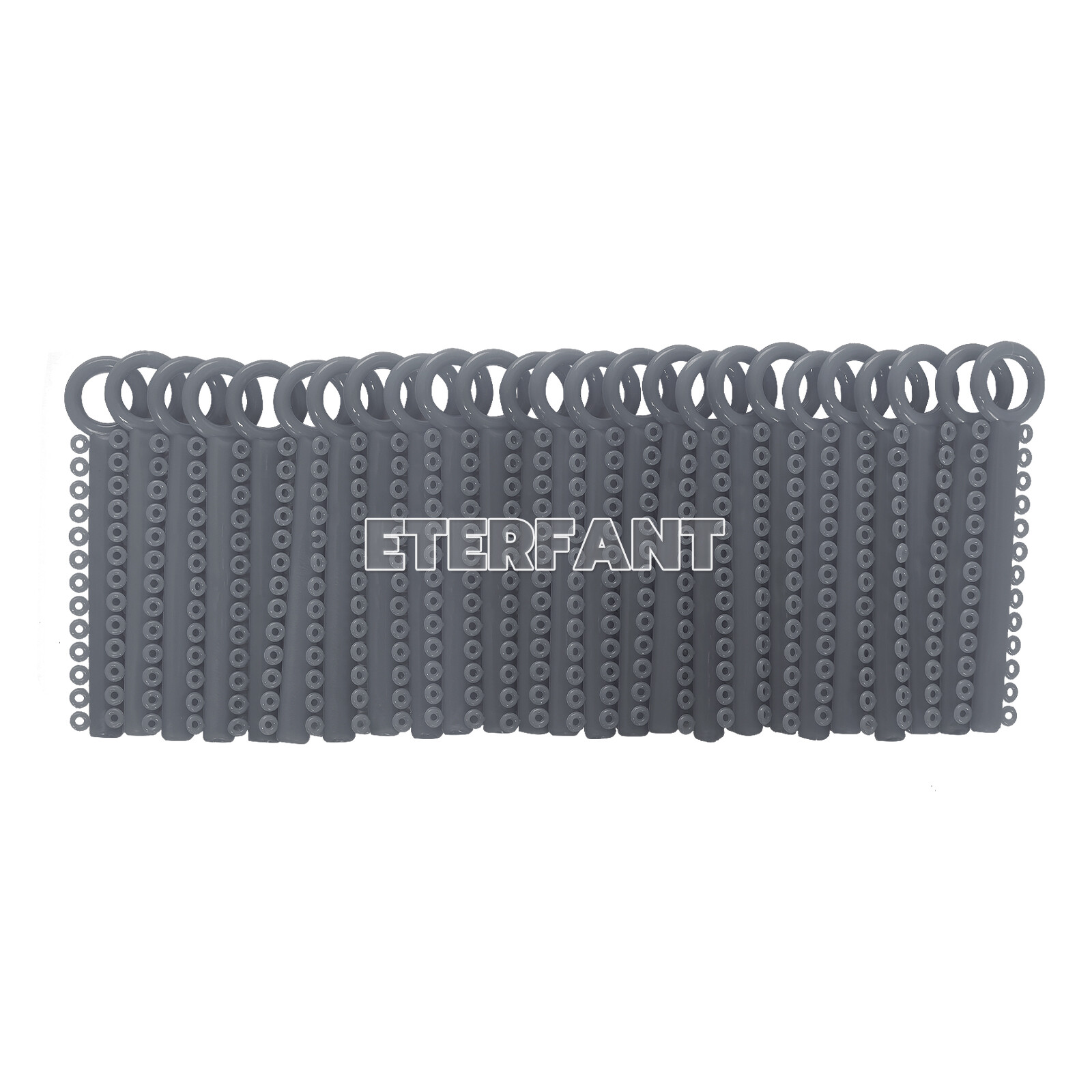 1040PCs ETERFANT Dental Orthodontic Ligature Ties Elastic Rubber Bands Brackets