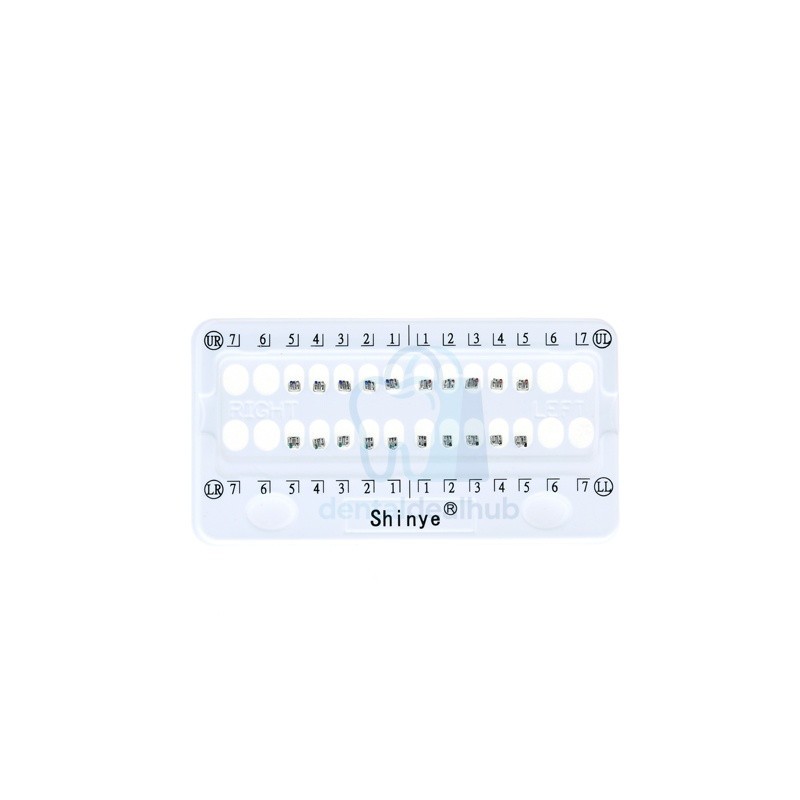 Roth Mini Straight Wire Mesh Brackets 5-5 with/without Hook 022