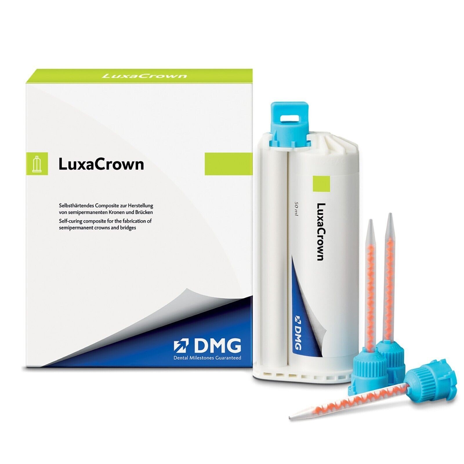 DMG LuxaCrown Self Curing Composite For Semipermanent Crown & Bridgess Solution