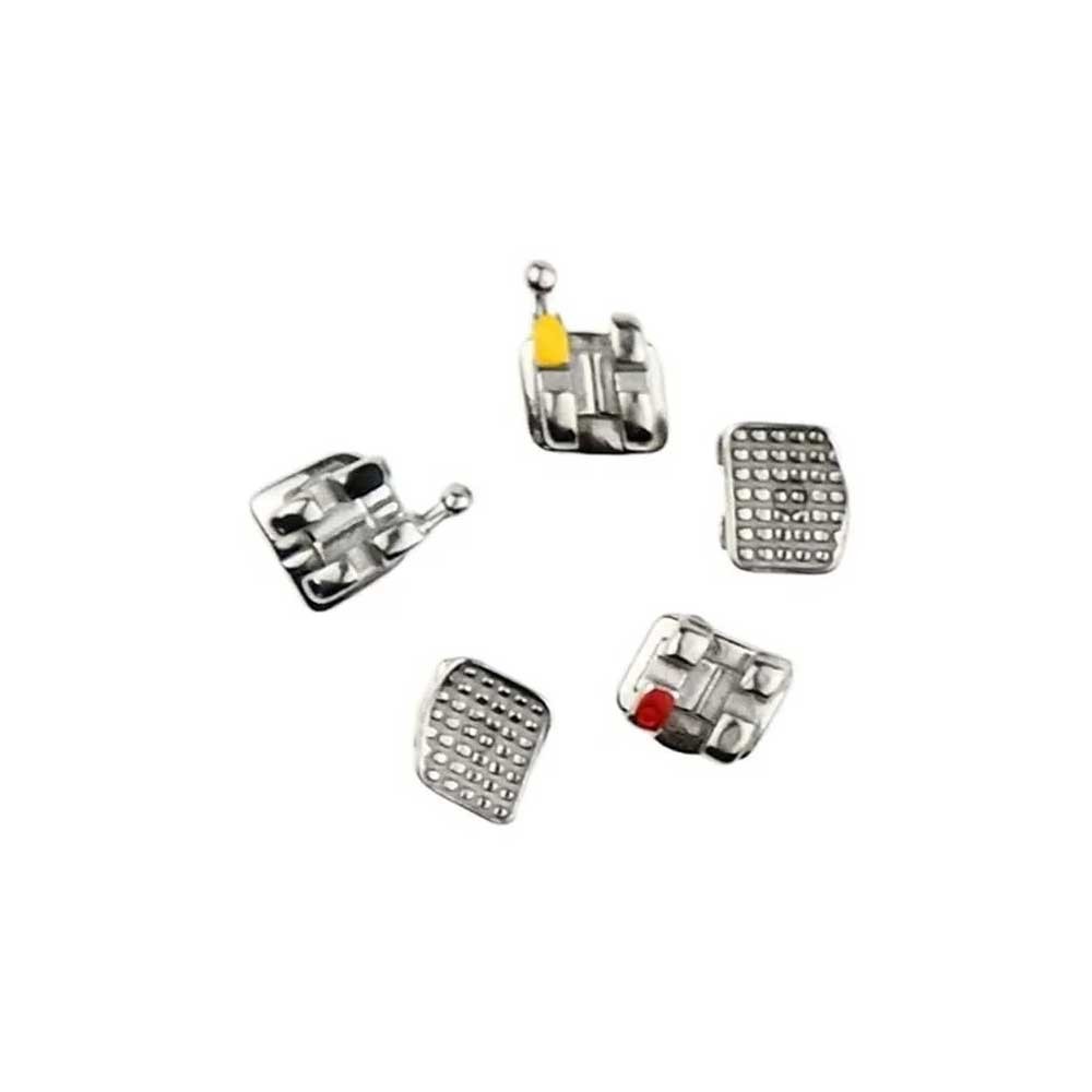 1pack Dental Orthodontic Brackets Braces Metal Monoblock （20Pcs/pack）