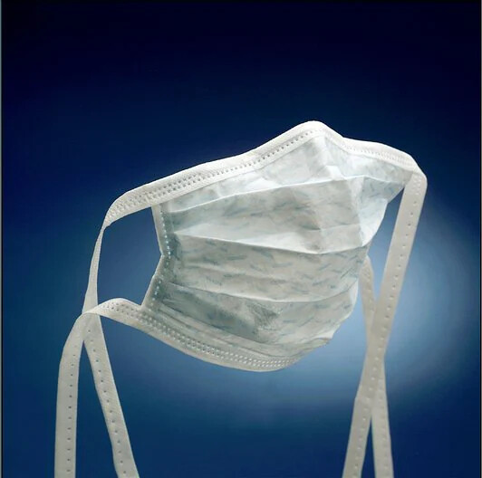 *50-Pieces* 3M Tie-On Surgical EN14683 Type II Blue Face Mask 1818