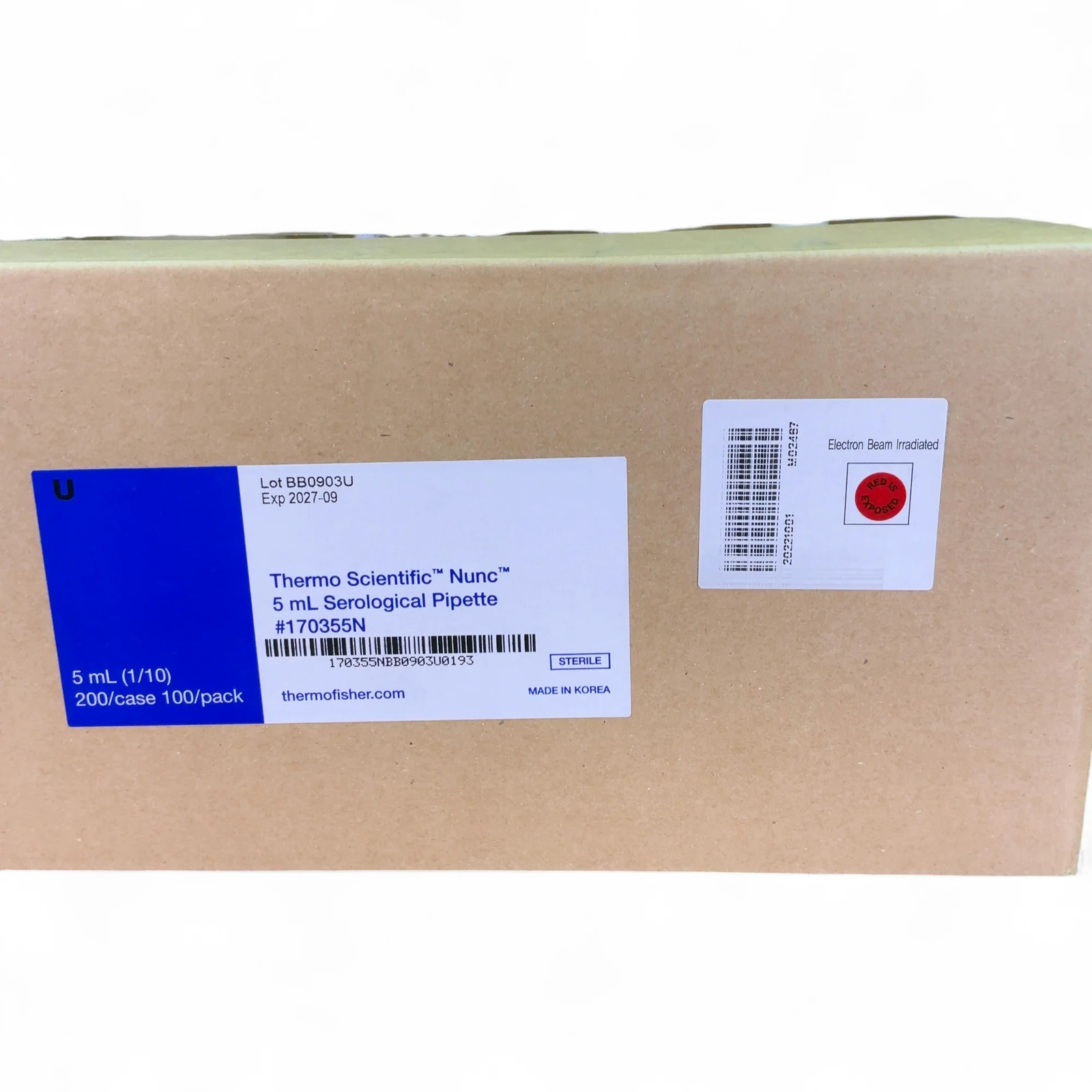 Thermo Scientific Nunc 5mL Serological Pipette 170355N (Best Offer!)