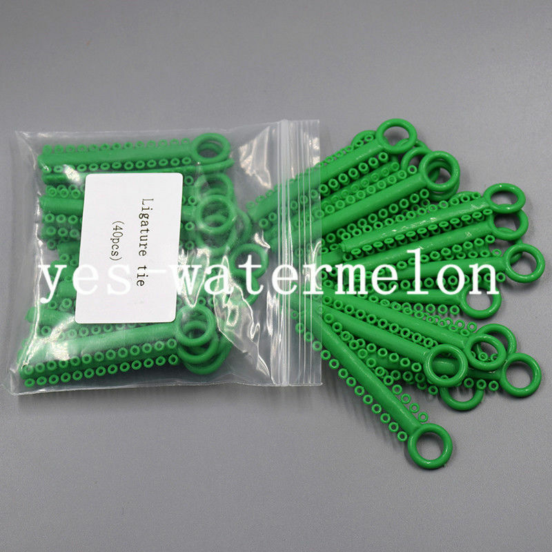 20 Pack Rubber Orthodontics Ligature Ties Dental Bands 37 Colors To Choose New