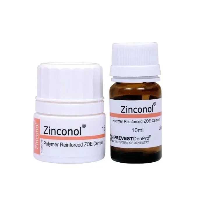Dental ZINCONOL ZOE Based High Strength Temporary Cement PL Set