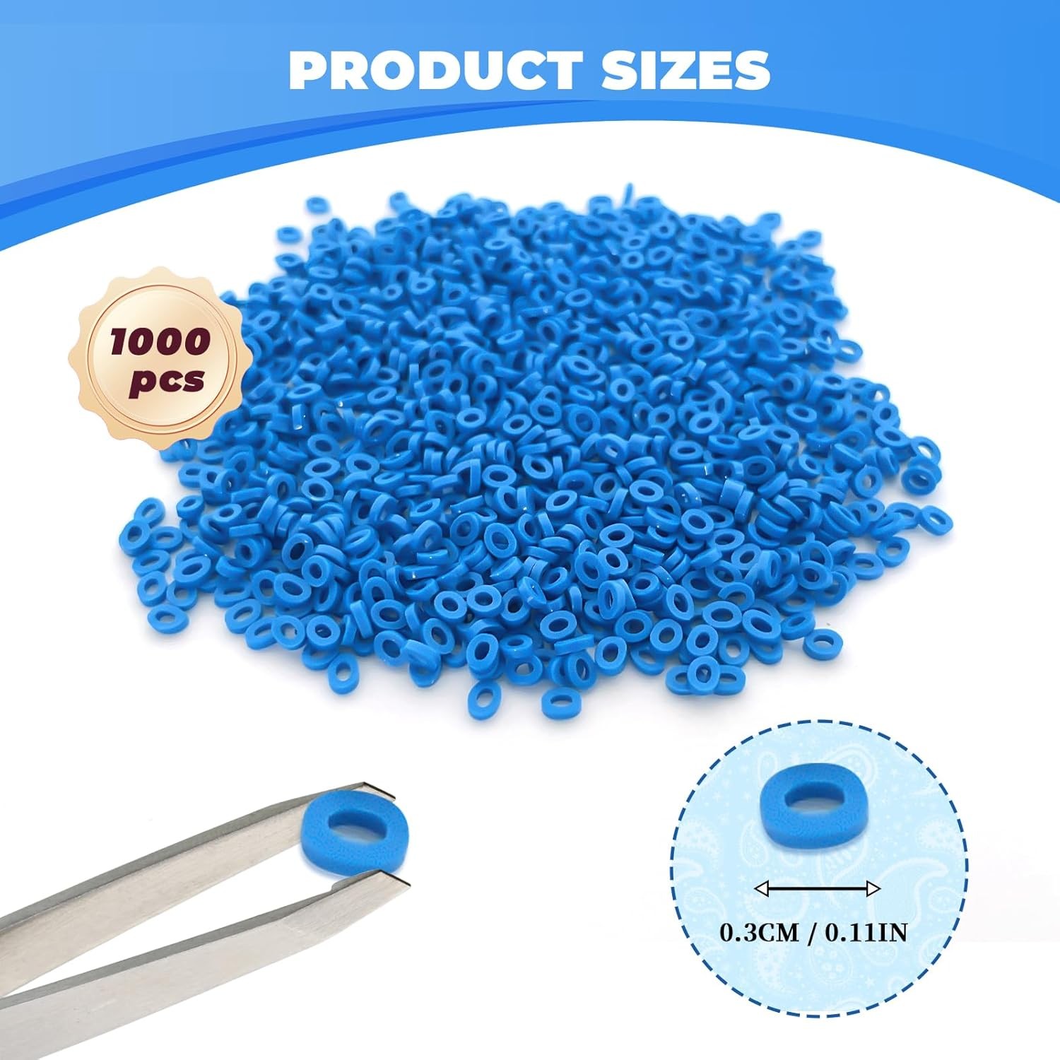 1000 Unids/bolsa Separador De Ortodoncia Dental Paquete A Granel Separador De…