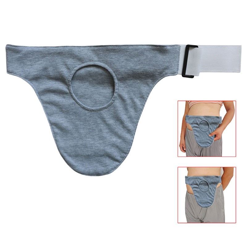 Ostomy Bag Waist Fixed Hanging Bag Washable Wear Abdominal Stoma Care Cover A3