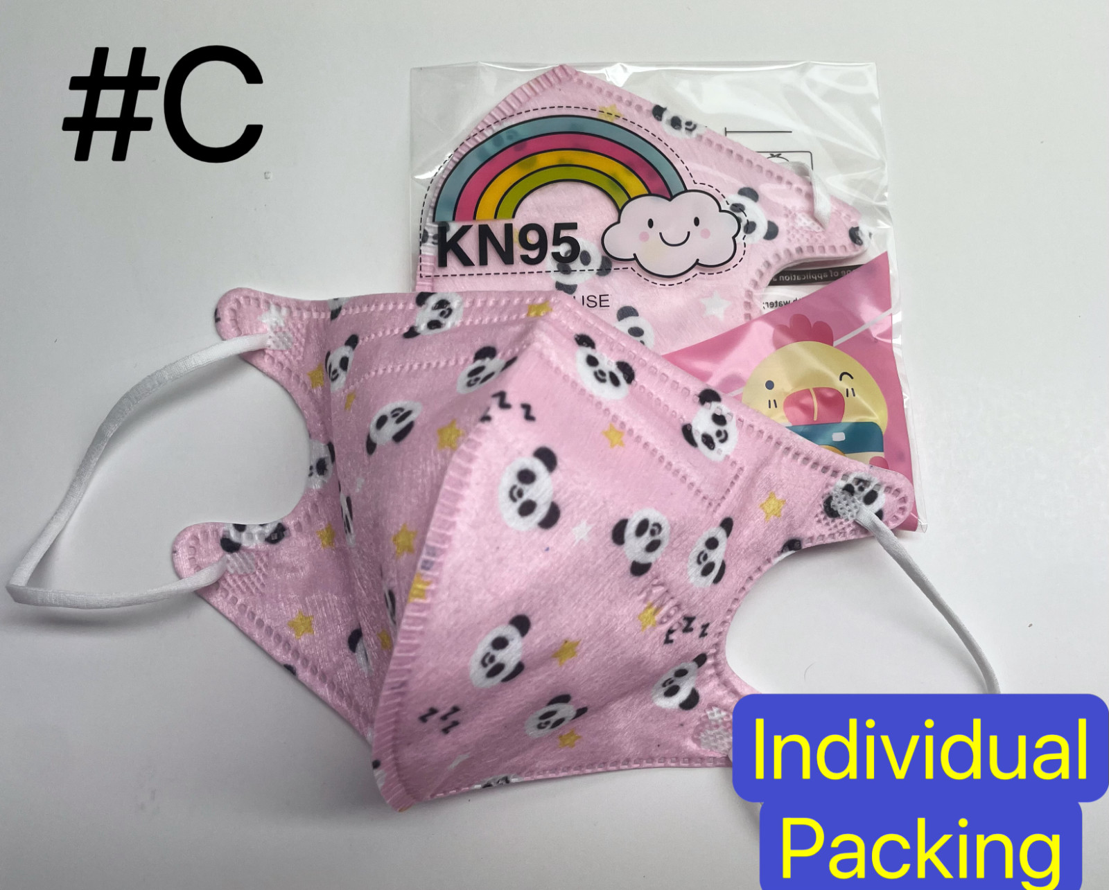 20Pcs KIDS KN95 Face Mask 5 Layer BFE 95% Disposable Child Respirator USA Seller