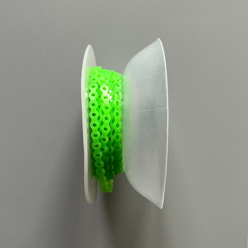 5 Rolls Dental Orthodontic Elastic Rubber Power Chain Light Green Braces Bands