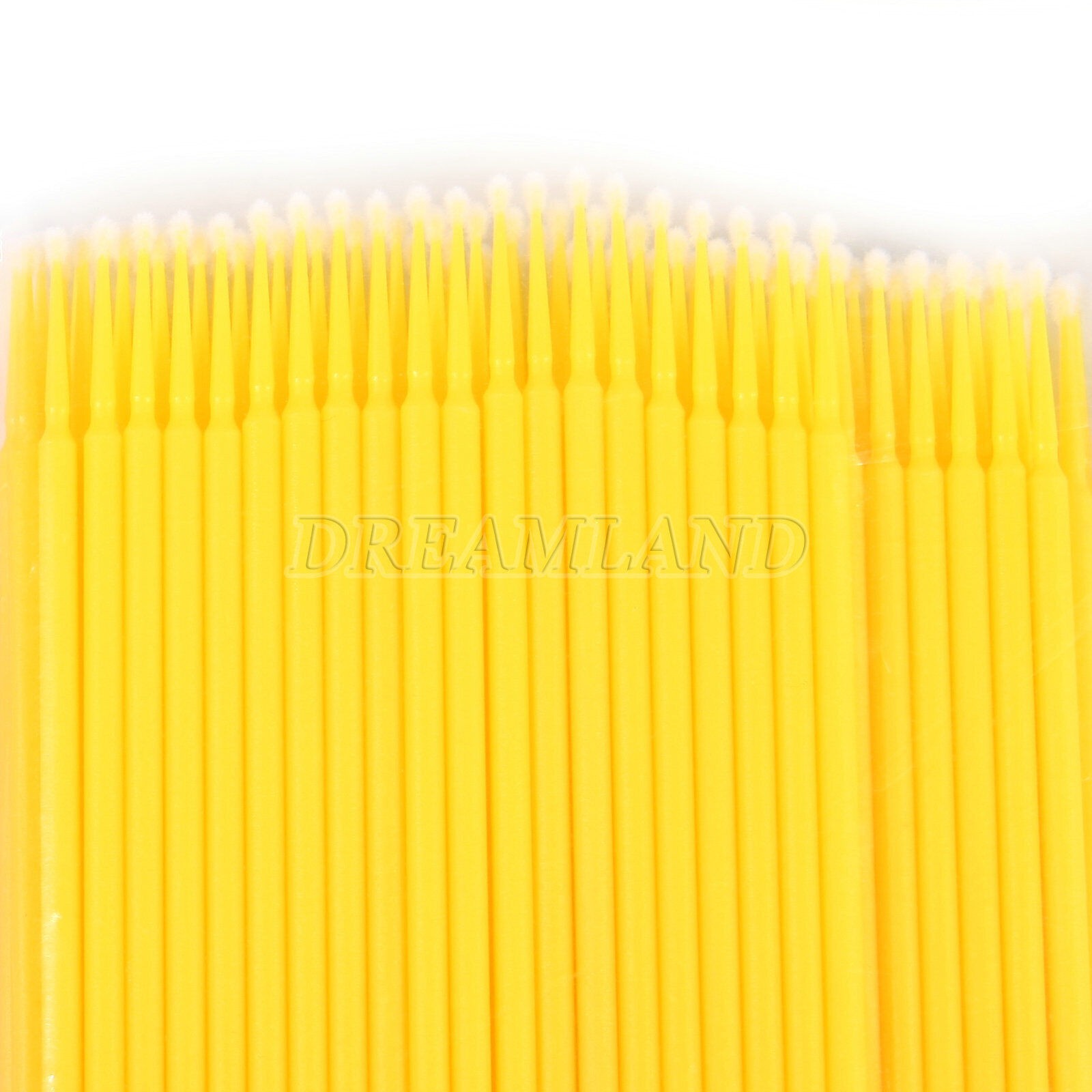 1000x Dental Disposable swabs Micro Applicator Brush Eyelash Extension Brush US