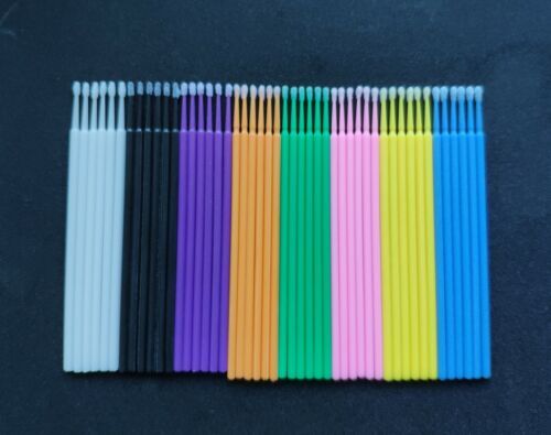 300Pcs Dental Swabs Disposable Mini Applicator Brush Stick Eyelash Extension
