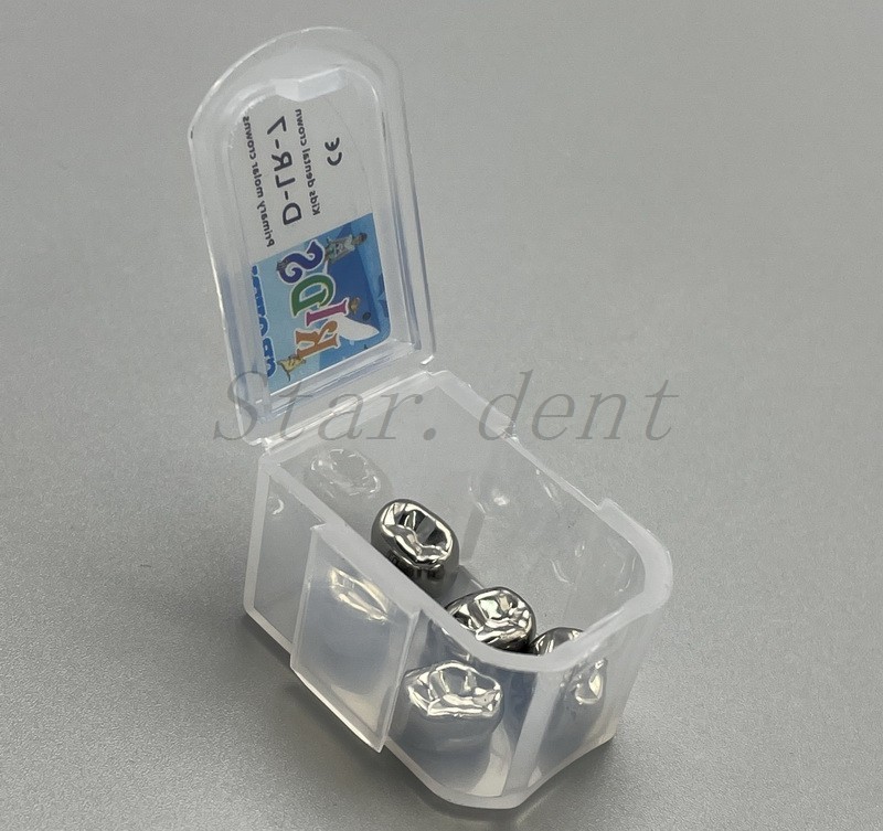 Dental Kids Primary Molar Crowns Stainless Steel Pediatric crown 48 Sizes USA