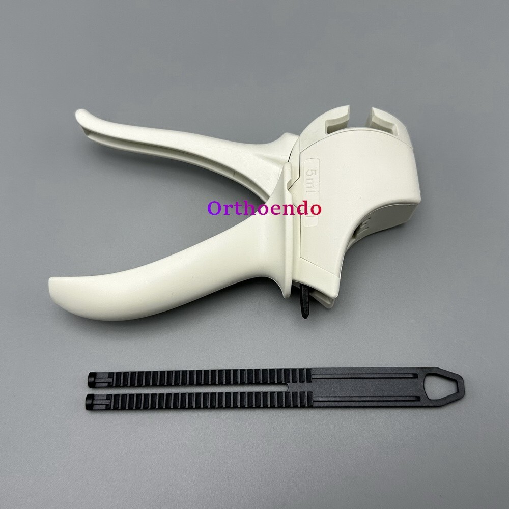 Dental Activa-Spenser Type Dispenser Gun For Automix Syringes Cement Gun 5ml 1:1