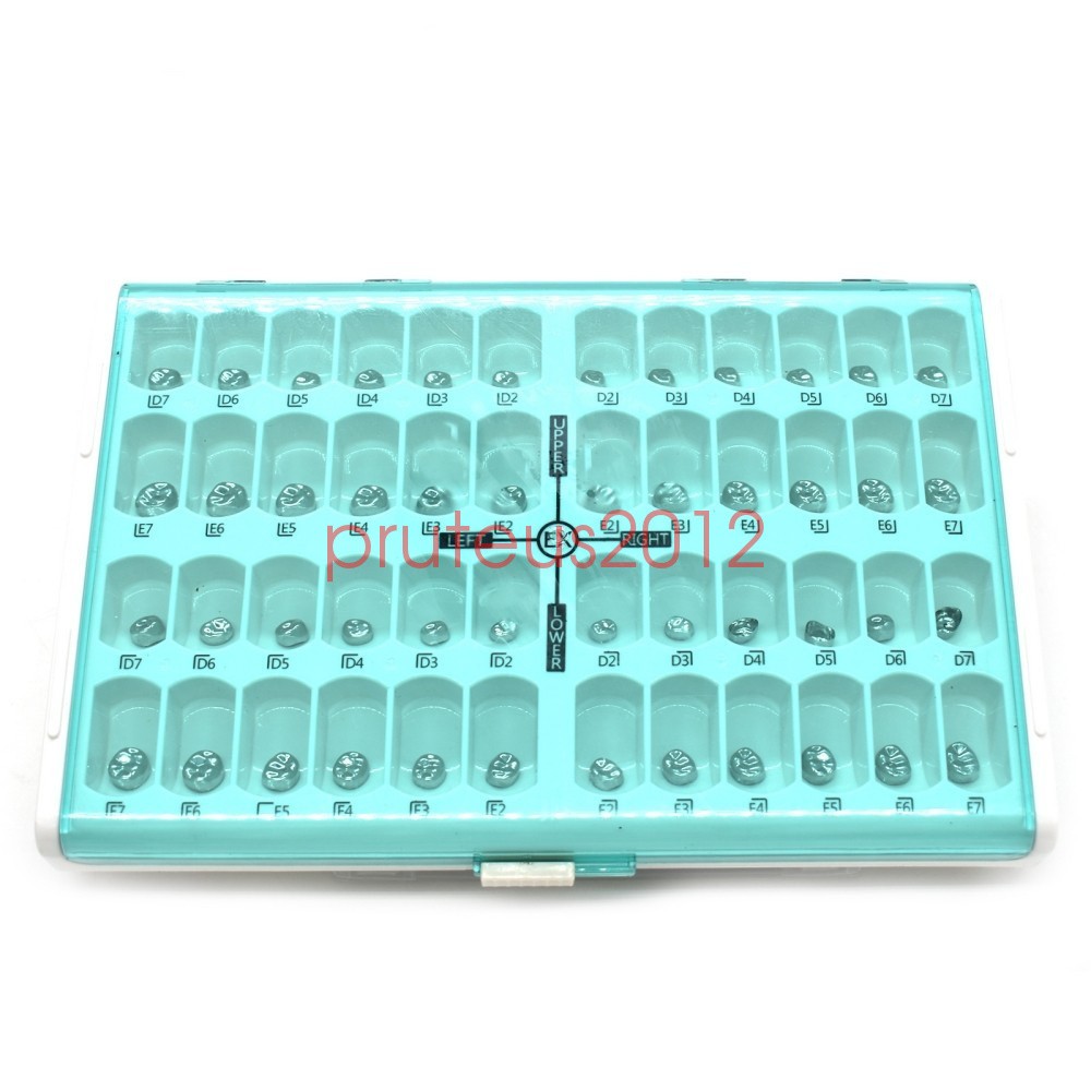 Dental Stainless Steel Primary Pediatric Pedo Molar Crowns Baby Kids Teeth Crown