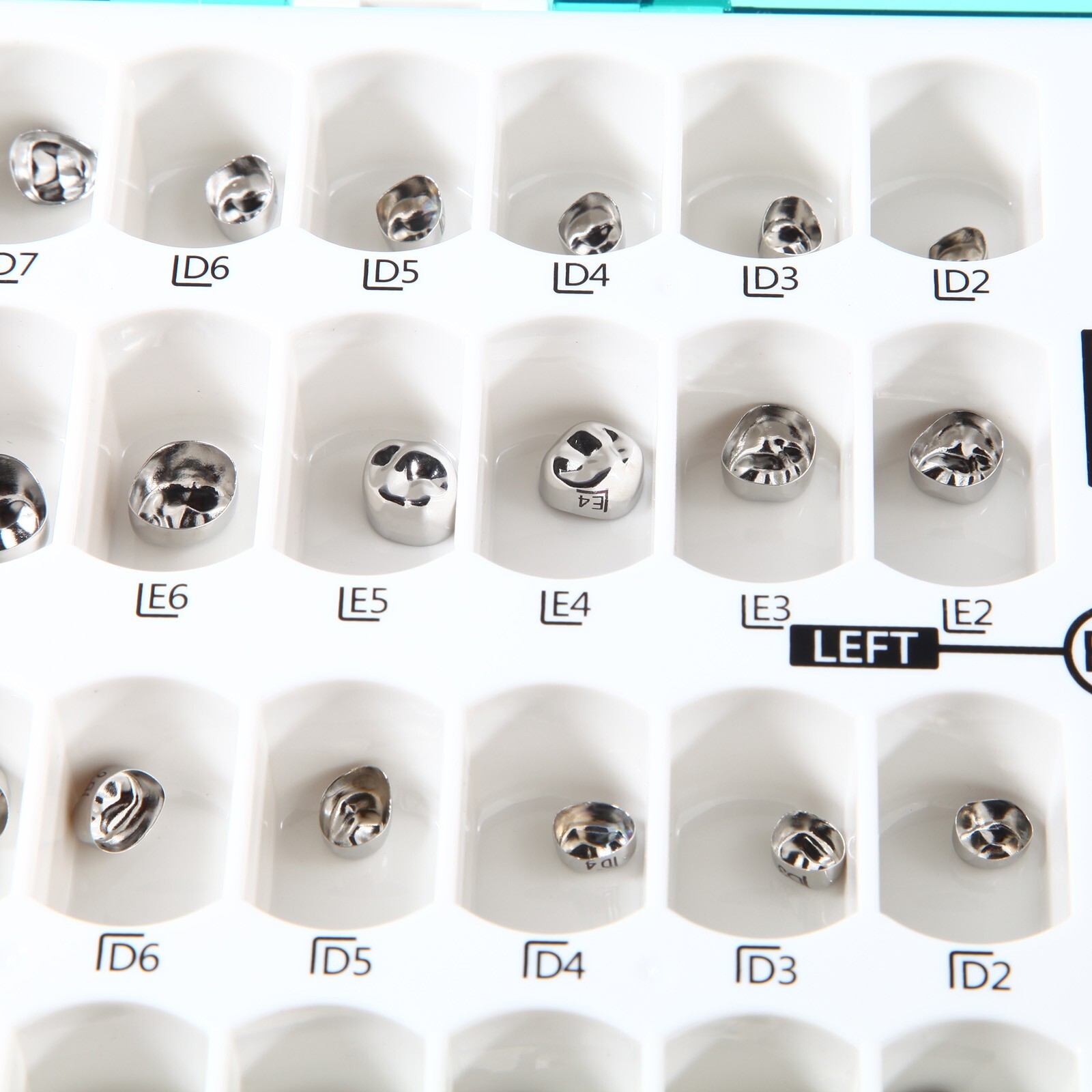 Dental Stainless Steel Primary Pediatric Pedo Molar Crowns Baby Kids Teeth Crown