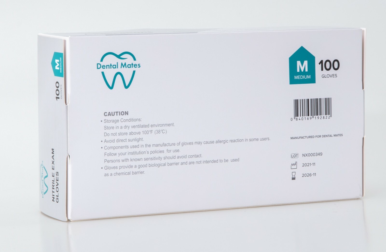 Nitrile Exam Gloves Medical 510K cleared 10 boxes with 100pcs/box (1000pcs)