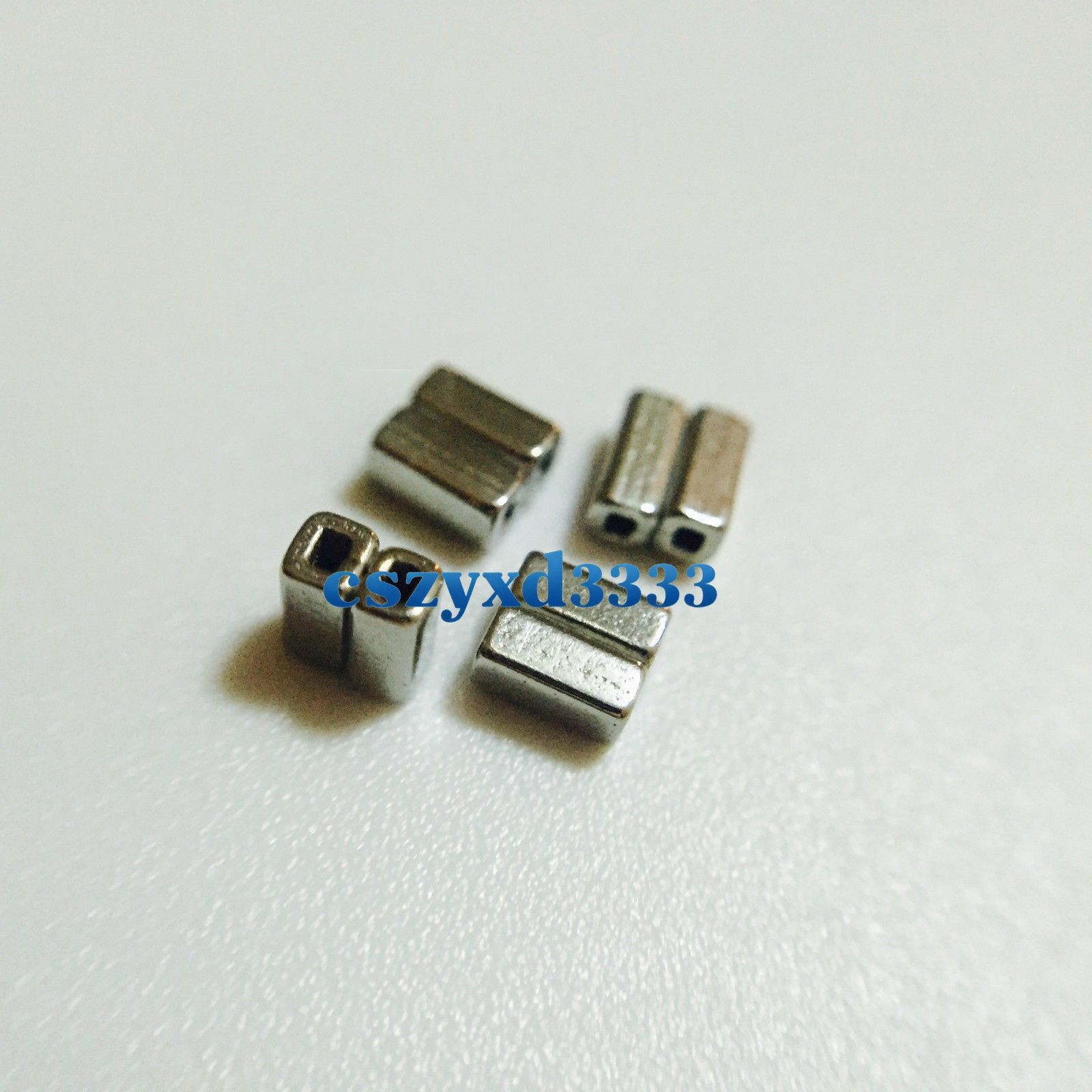 Dental Orthodontic Accessory Crimpable Hook Double Tube Cross Type 10pcs/bag