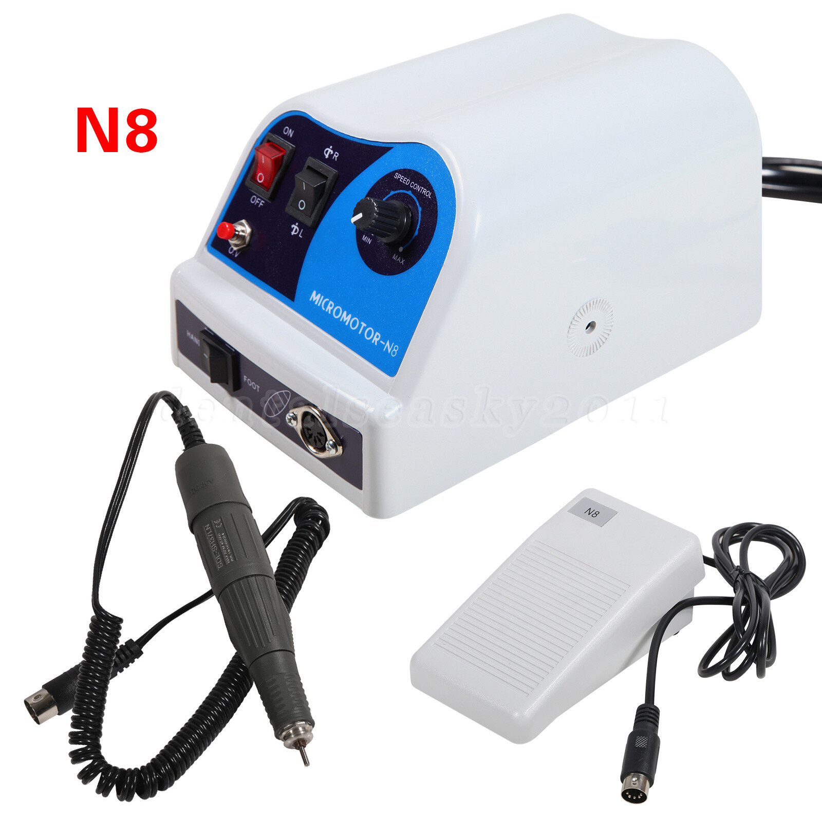 Dental Lab Marathon Micromotor Polisher Unit N8/ 45K RPM Polishing Handpiece