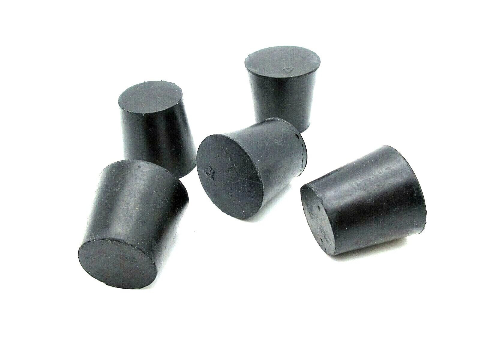 7/8″ Solid Rubber Stoppers Tapered Plug Bung Cork Fits 7/8″ ID