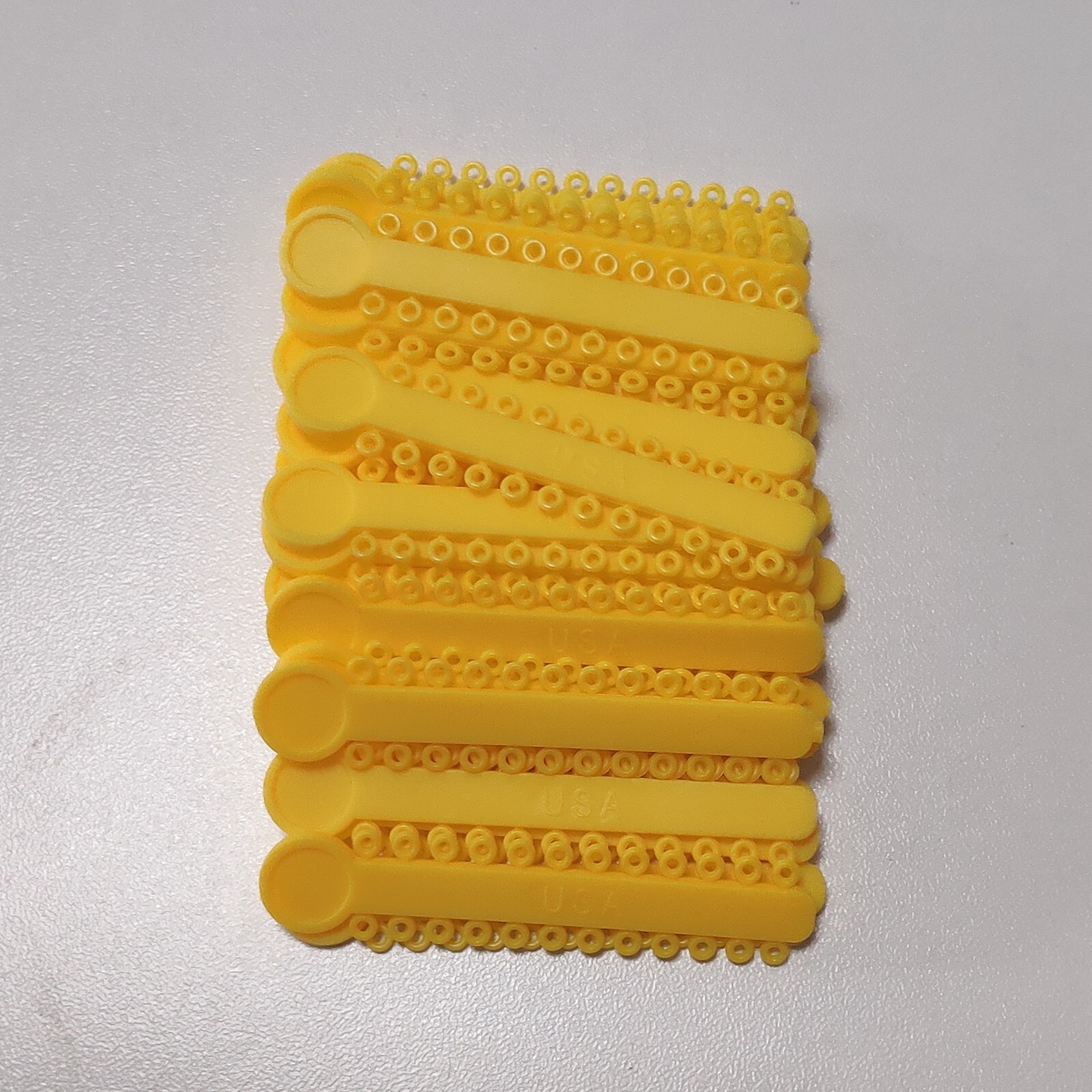 10Packs/10080pcs Dental Ligature Ties Orthodontic Elastic Rubber Bands 38 Colors