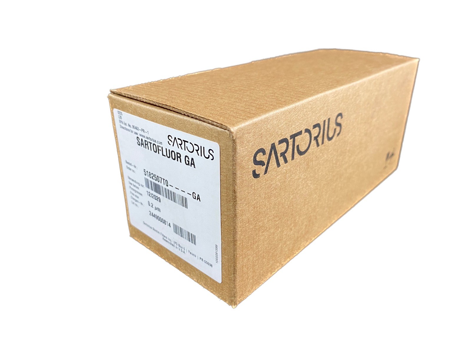 SARTORIUS 0.2µm 5″ SI Sartofluor GA Filtration Cartridge 5182507T0 GA (1/Pack)