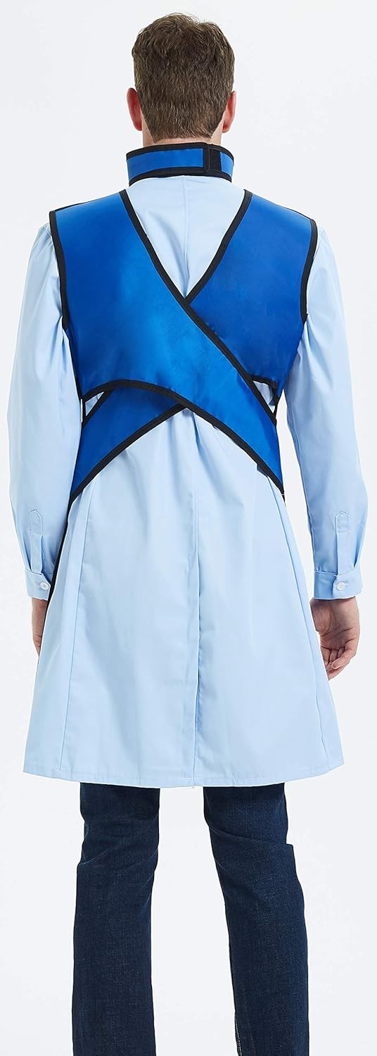 0.5Mmpb Xray Lead Apron for Xray with Thyroid Shield Collar,Lead Gown,Dental Xra