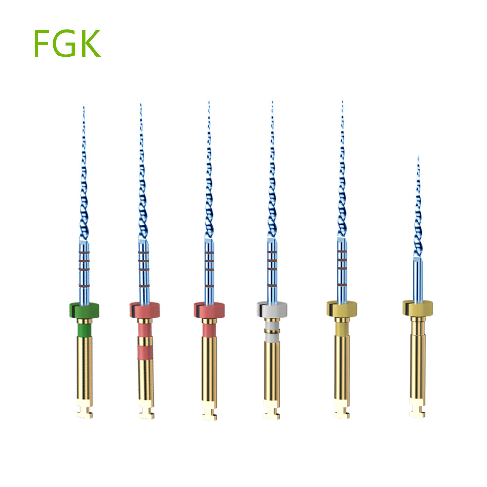 Dental Endo Rotary Files NITI Root Canal Heat Actived Files Taper SX-F3 21/25MM