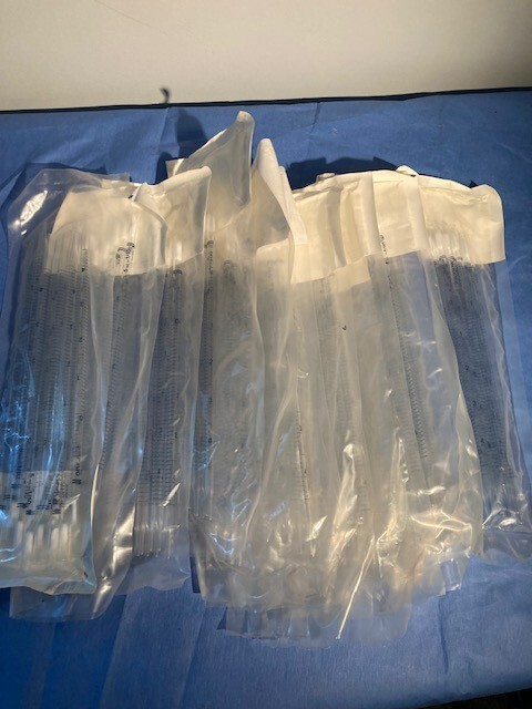 Borosilicate Glass 5mL 1/10 in Disposable Plugged Serological Grad. Pipets 130 