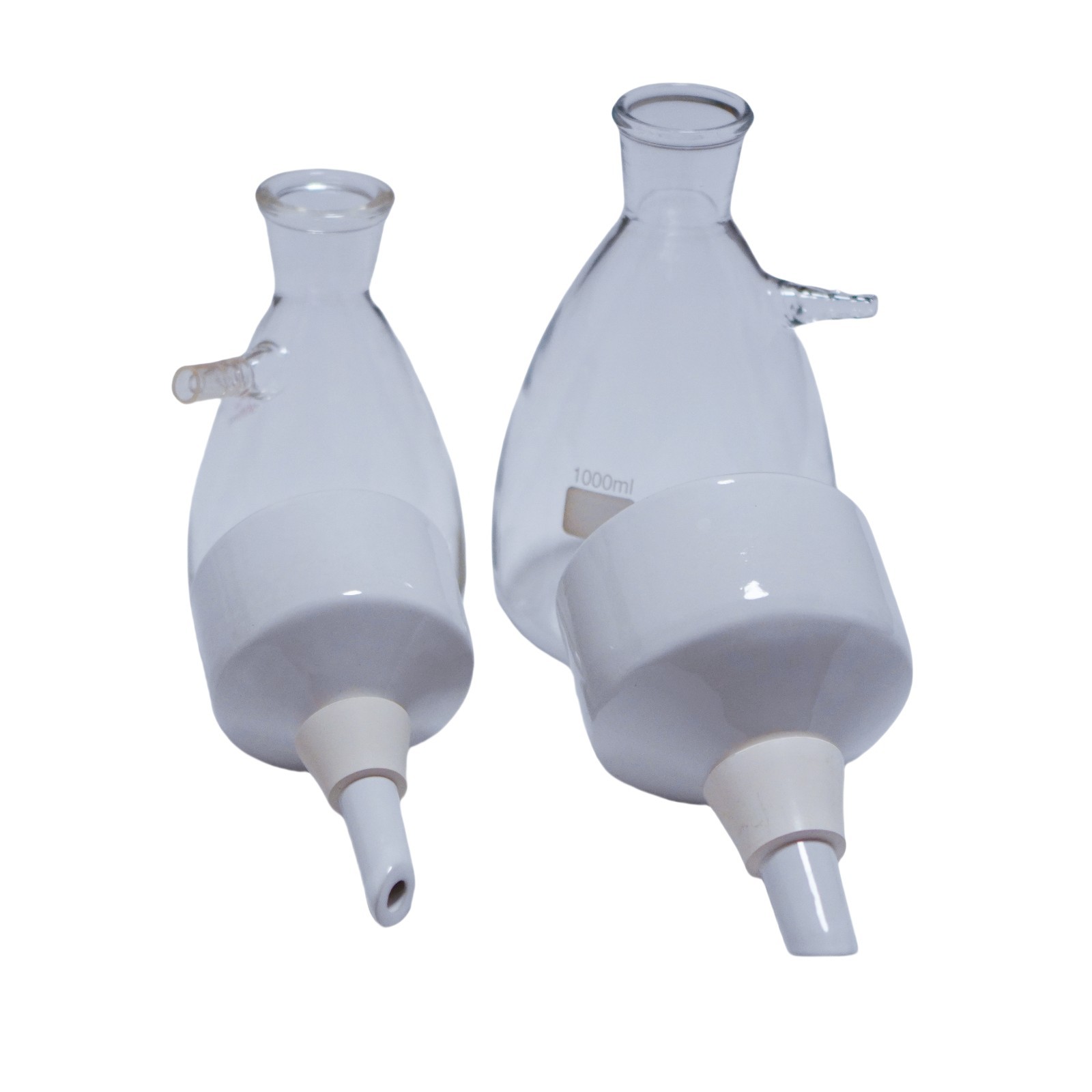 1 set of lab glass buchner funnel kit filter funnel kit 1000 ml, 500 ml