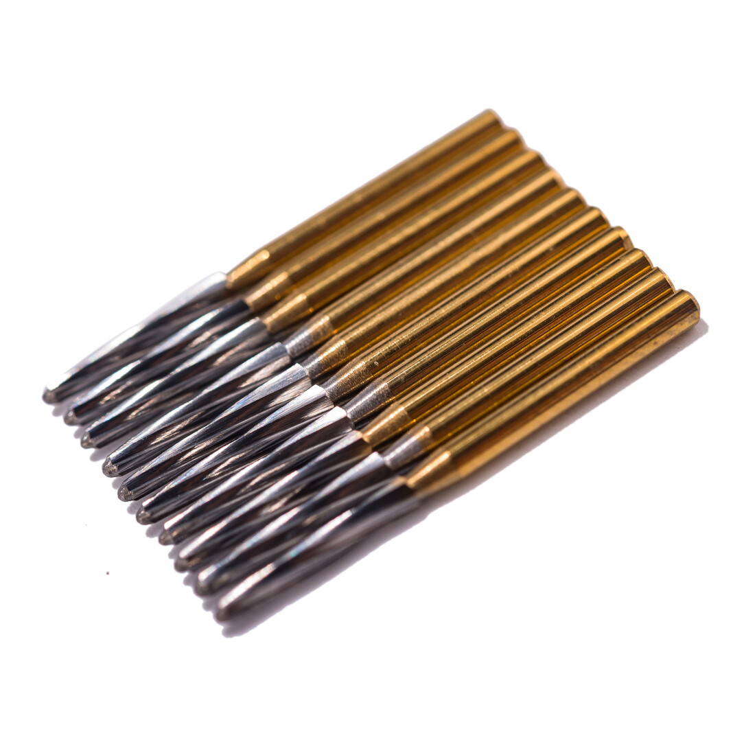 10Pcs Dental ENDO-Z Burs Carbide Tungsten surgical cutter FG burr Drill 1.4*23mm