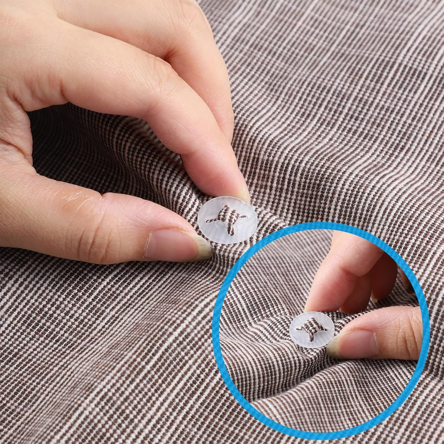 24 PCS Clear Bib Snaps for Runners, Race Number Buckle Fixing System, Triathlon