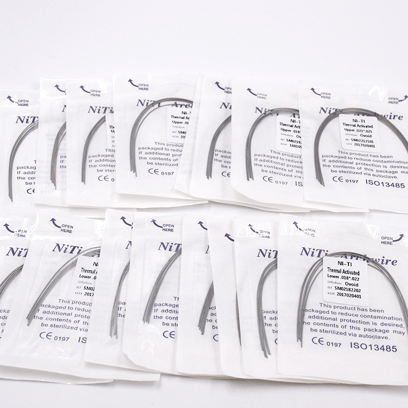 Dental Orthodontic Round Arch Wire Upper/Lower Niti Thermal Activated All Size