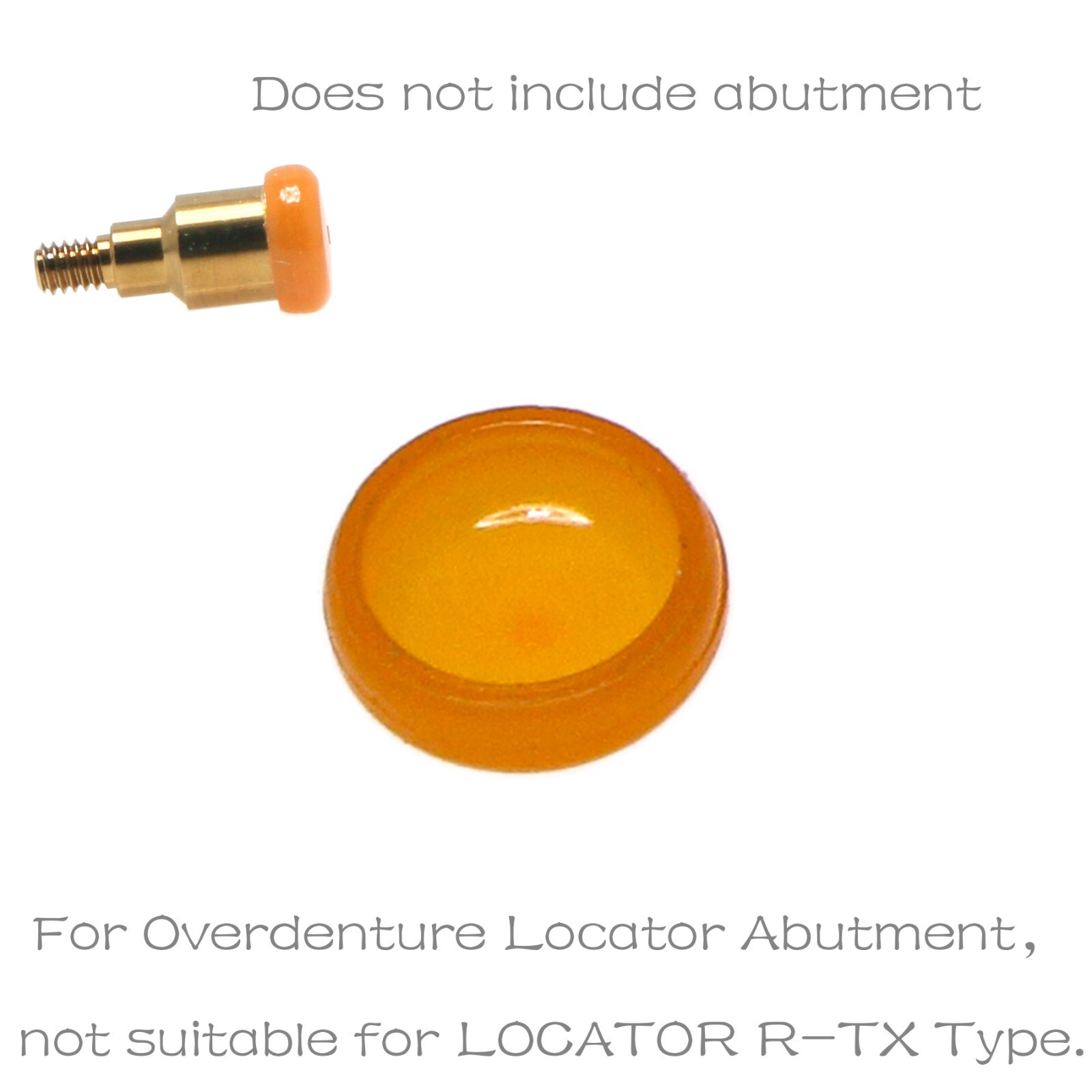 Overdenture Locator Abutment Male caps Inserts Tool for NEODENT GRAND MORSE GM