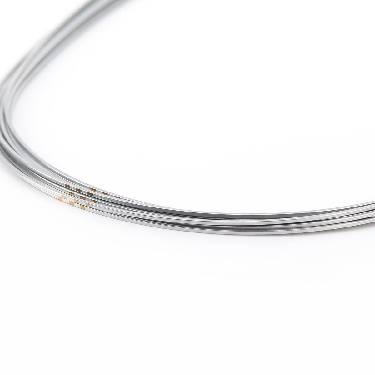 AZDENT Dental Orthodontic Stainless Steel Rectangular Arch Wires Natural Form