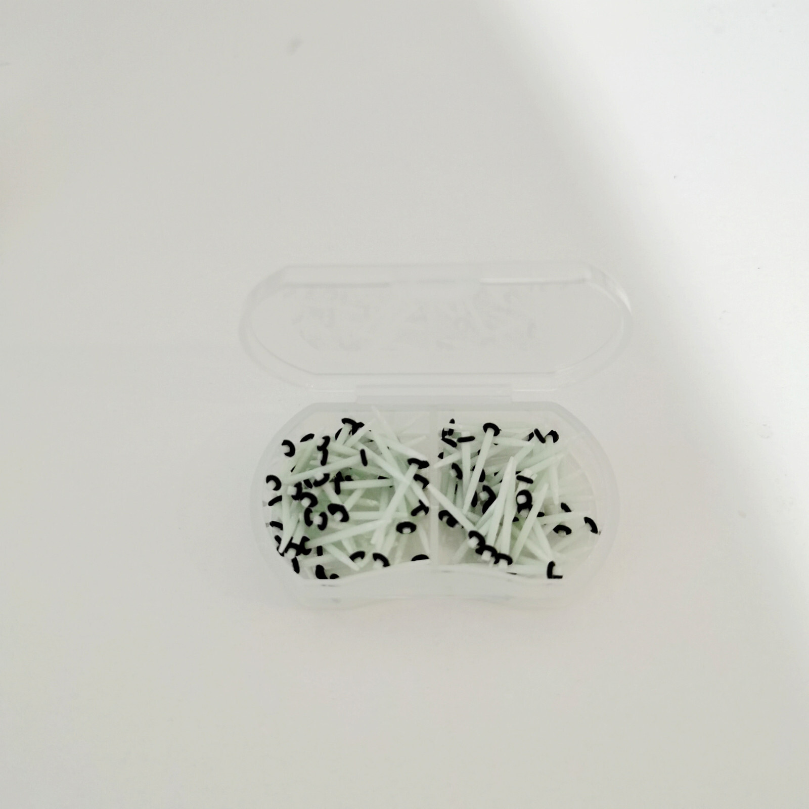 Dental Fiber Post Glass Straight 1.0/1.2/1.4/1.6mm Endodontic Posts 100pcs/box