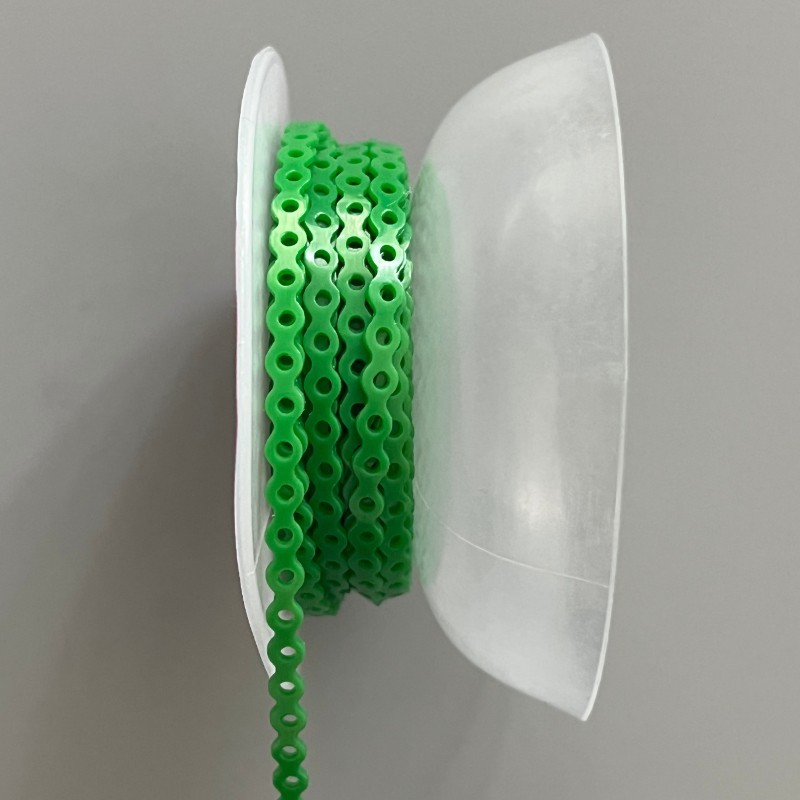5 Rolls Dental Orthodontic Elastic Rubber Power Chain 5 Color Braces Bands