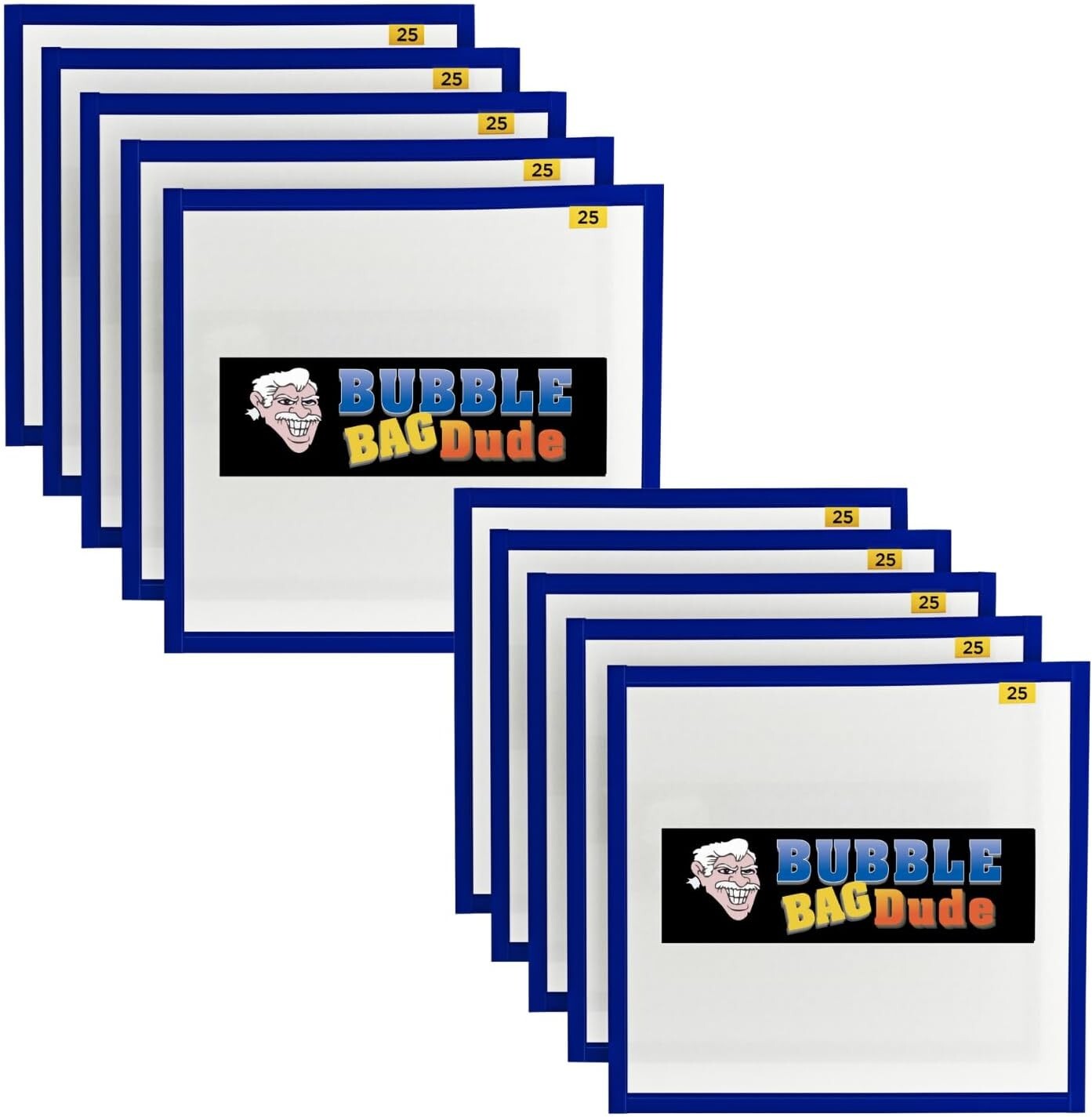BUBBLUBAGDUDE 10 x 10 Pressing Screen 25 Micron 10-Pack