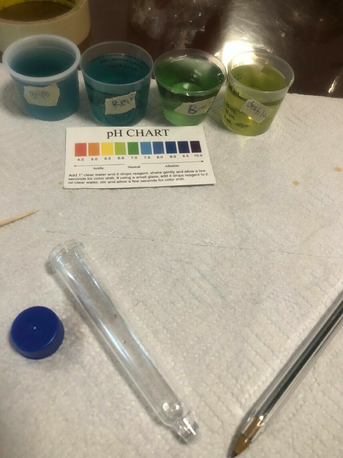pH Test Drops pH Reagent Kit Alkaline Water Tester Drinking Water Test – 2pk