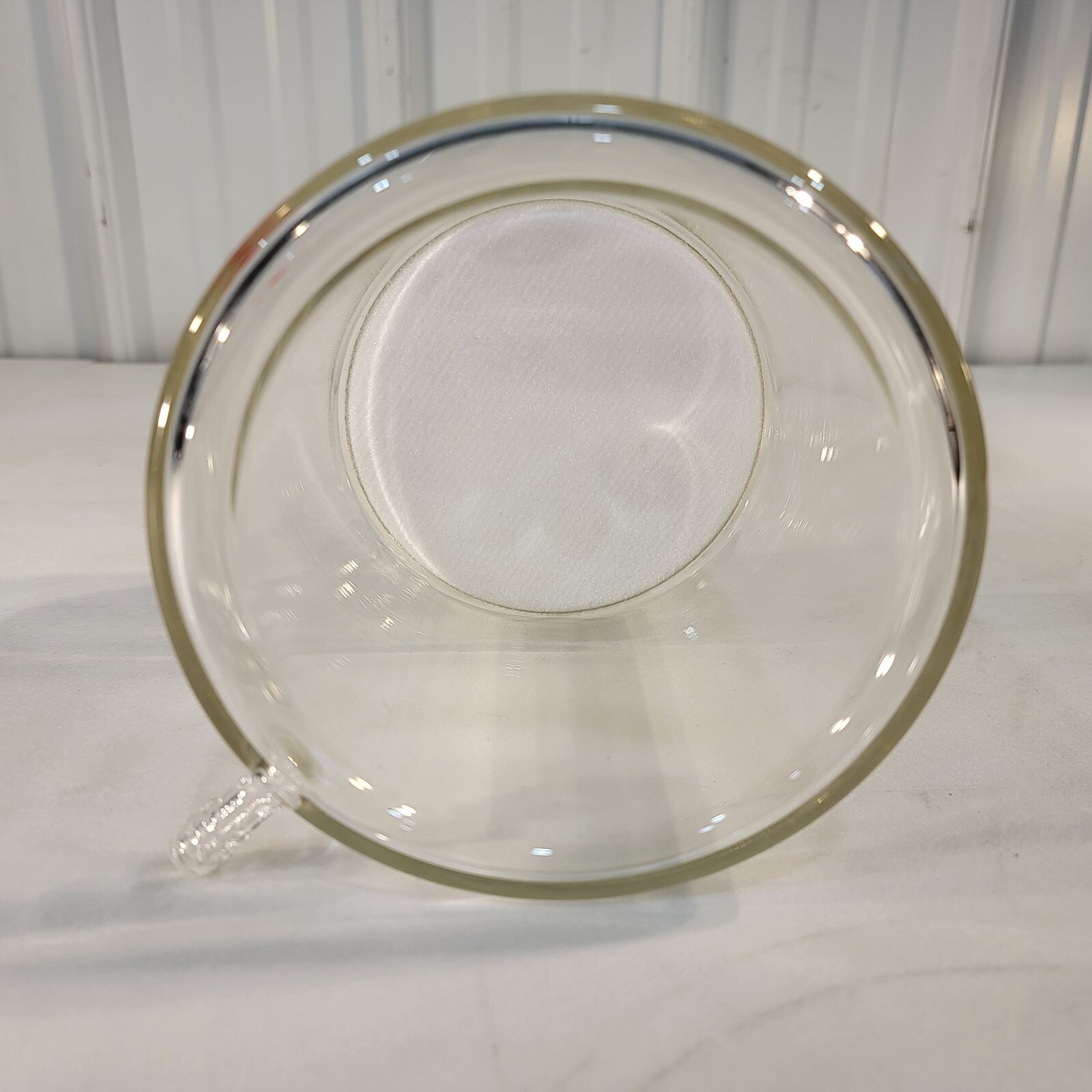 Jacketed Büchner Funnel Ace Glass 1 Liter Volume Pyrex 20-50u Alumina Filter