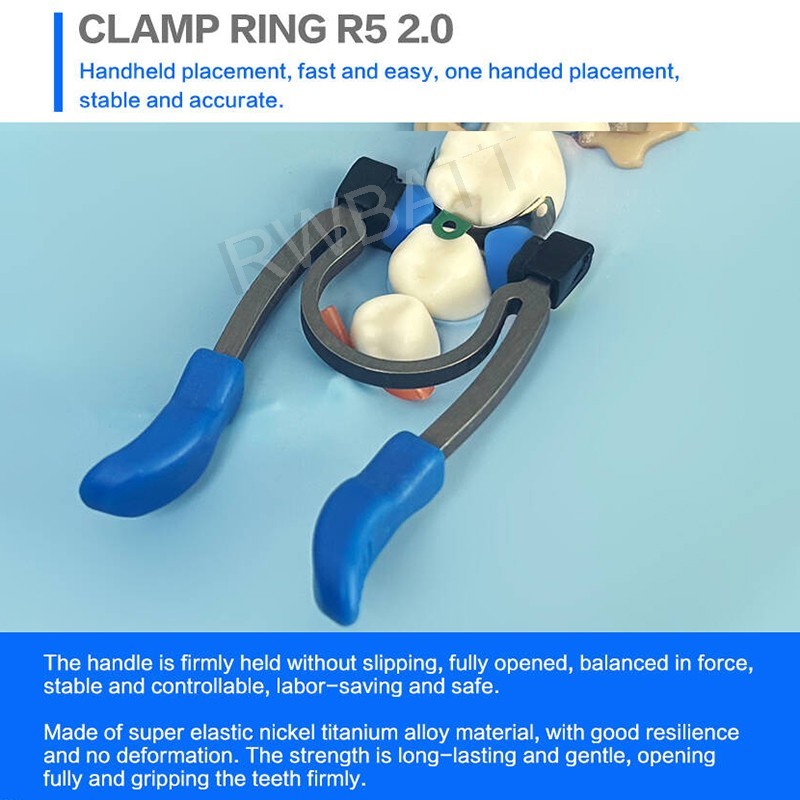 Dental Matrix Bands Ring Sectional Matrice Clamp Fit Garrison Palodent V3 System