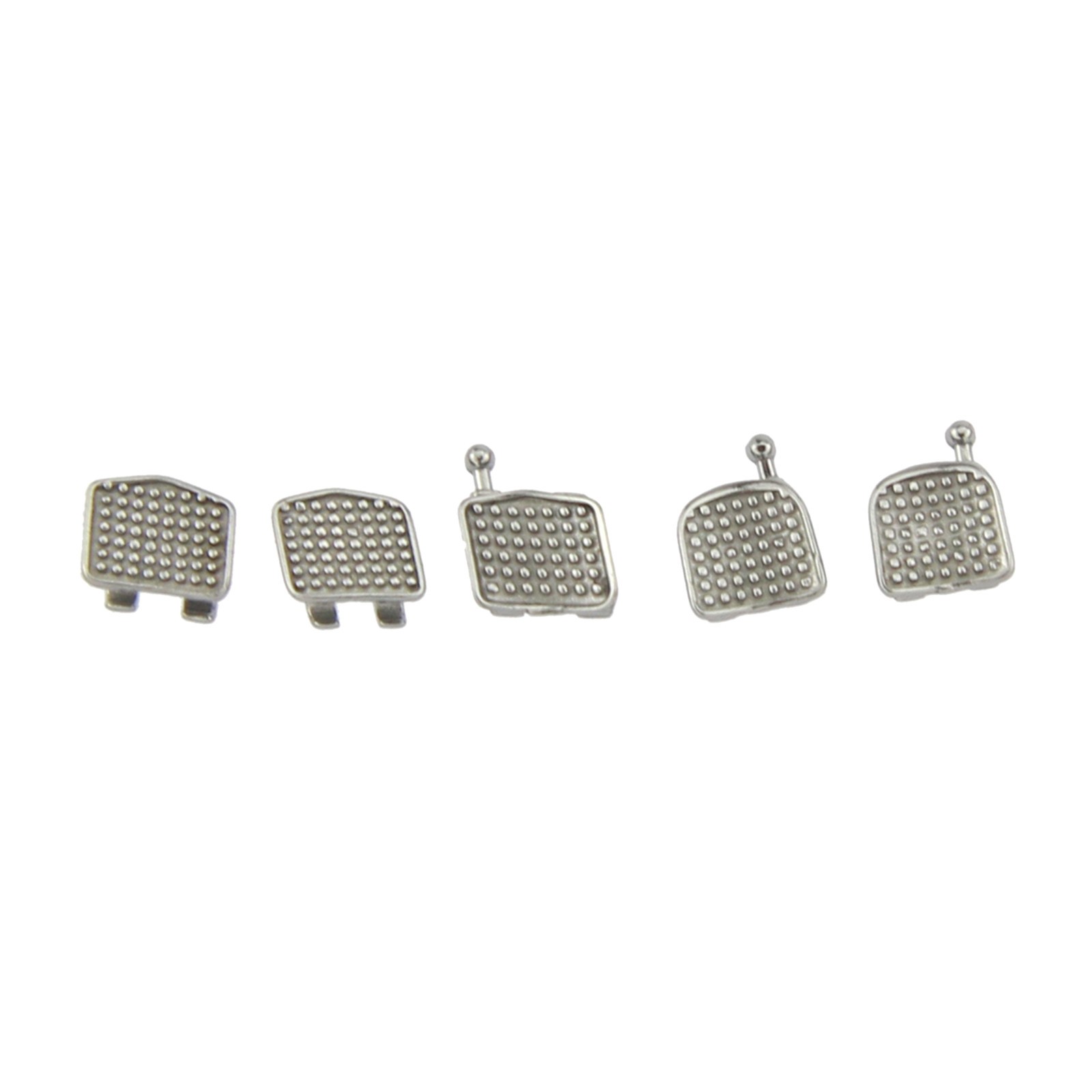 Dental Ortodoncia Brackets MIM Metal Braces Mini Roth MBT 0.018 345 Hooks 5-5