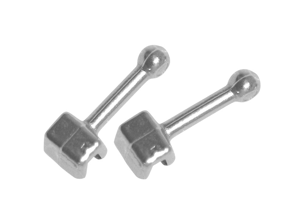 ORTHODONTIC Long CRIMPABLE Ball HOOKS 10 pcs BAG / 20.A104 Orthodentalusa Corp.