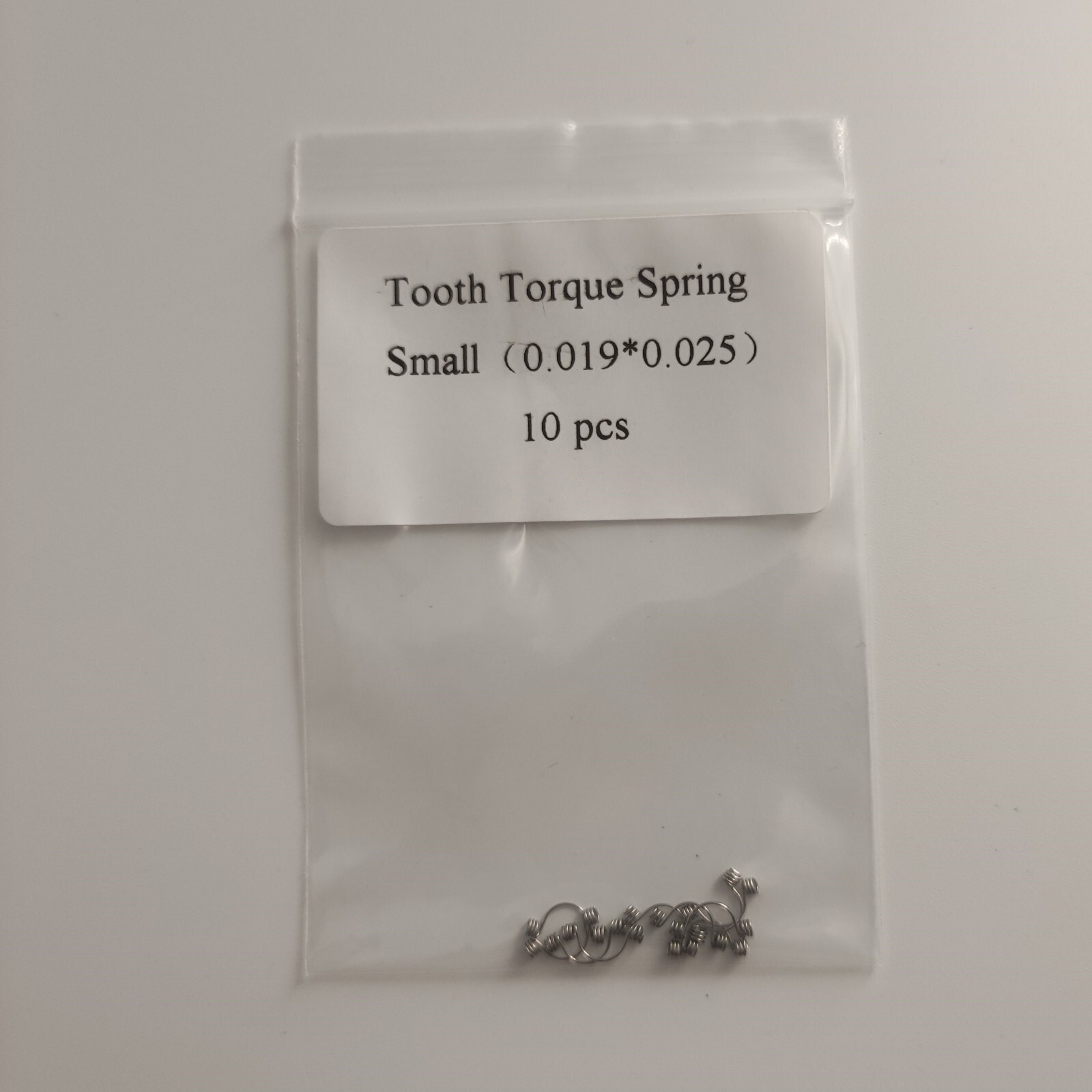 Dental Tooth Torque Spring For Anterior S/M/L 16*22/17*25/18*25/19*25