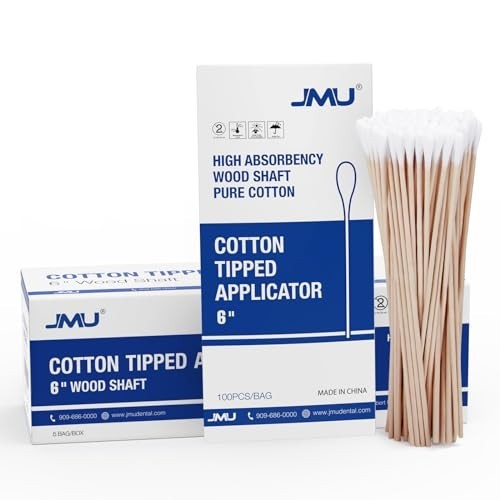 JMU 6 Inch Medical Cotton Tipped Applicators