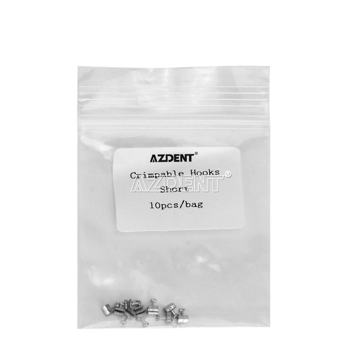 10pcs/pack Dental Orthodontic Crimpable Hooks Short/Long/Stop/Left/Right/Cross